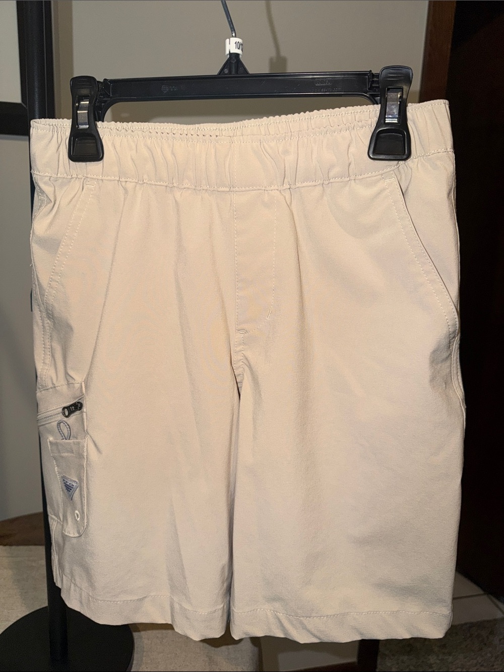Columbia PFG Kids Light Beige Outdoor Shorts